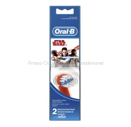 Орал Б / Oral B Star Wars Накрайник за електрическа четка за зъби x2 броя