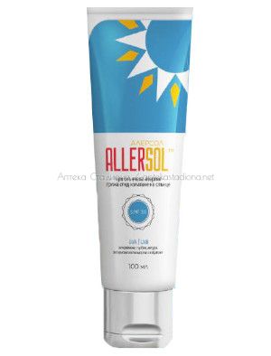 Алерсол / Allersol SPF 30 слънцезащитен крем след слънце 100 мл