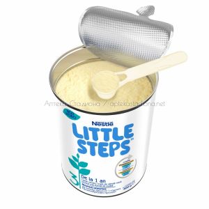 Nestlé® Little Steps® 3  Мляко за кърмачета, прахообразен продукт, след 12-тия месец, метална кутия, 400 гр.