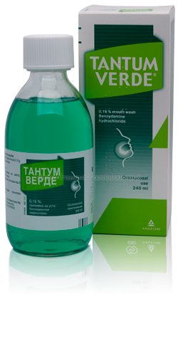  Тантум Верде / Tantum Verde разтвор 0.15 % 240 мл. промивка за уста