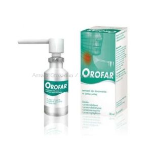 Орофар  / Orofar Spray Спрей за устна лигавица х30 мл 