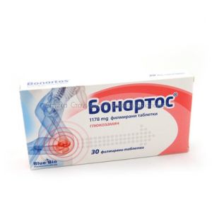 Бонартос / Bonartos при лек до умерен остеоартрит на коляното 1178 мг. х 30 филмирани таблетки
