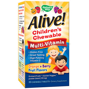 Алайв! Мултивитамини за деца / Alive! Multi-Vitamin for children х 30 таблетки