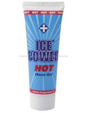 Айс Пауър загряващ гел / Ice Power hot warm gel 75 мл