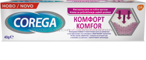 Корега Комфорт / Corega Comfort фиксиращ крем за зъбни протези 40 гр