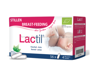 Лактил / Lactil капсули за увеличаване на кърмата х56