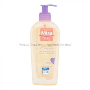 Микса / Mixa Baby Oлио за измиване на коса и тяло за много суха и атопична кожа х250 мл
