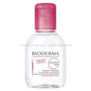 Биодерма / Bioderma Sensibio H2O Почистващ мицеларен разтвор за чувствителна кожа х100 мл