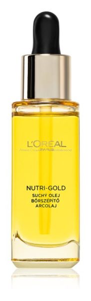 Лореал / L'Oreal Nutri Gold Подхранващо масло за лице с антиейдж ефект х30 мл